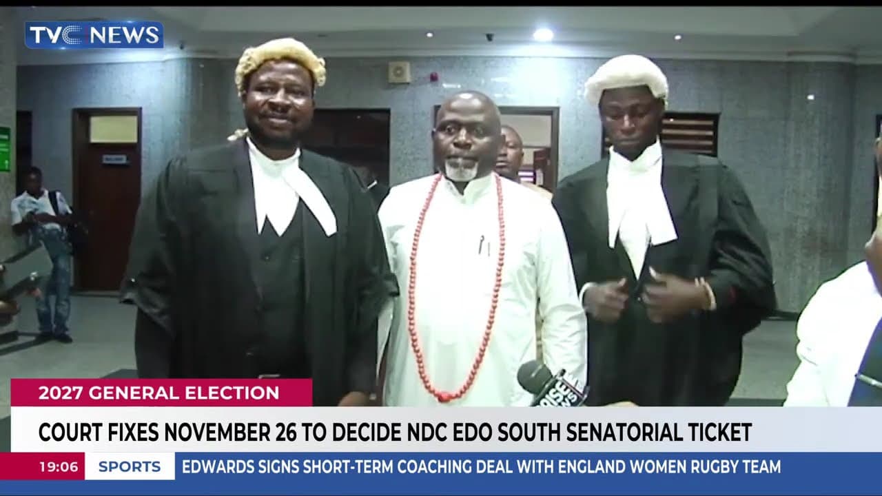Court Fixes November 26 to Decide NDC Edo South Senatorial Ticket