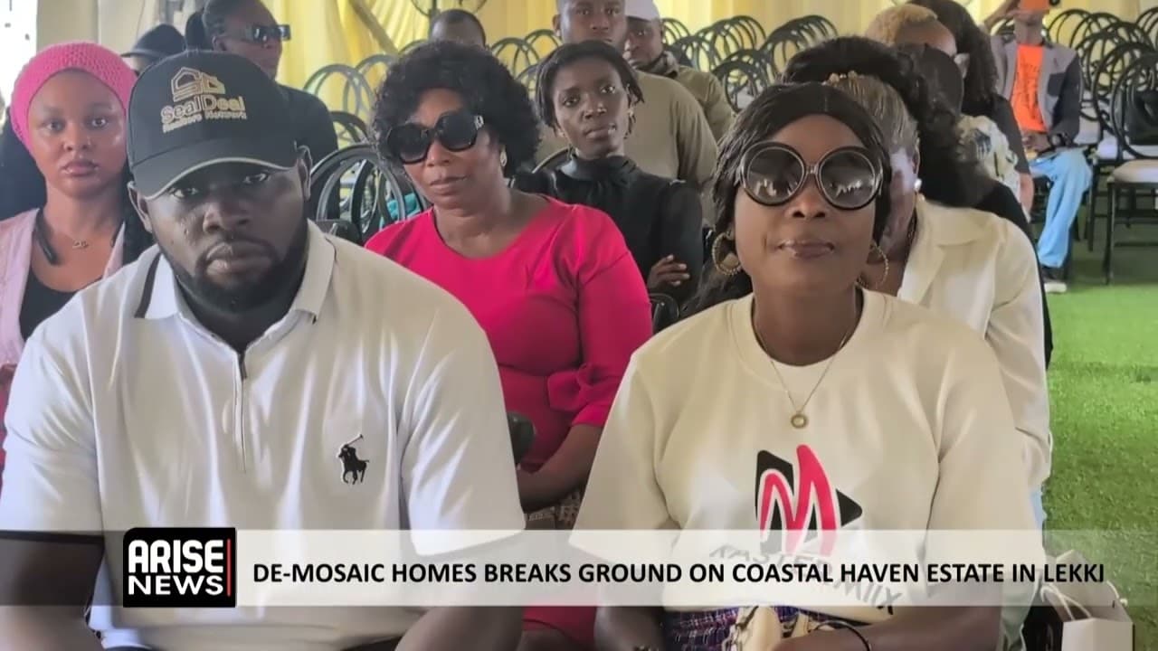 DE-MOSAIC HOMES BREAKS GROUND ON COASTAL HAVEN ESTATE IN LEKKI