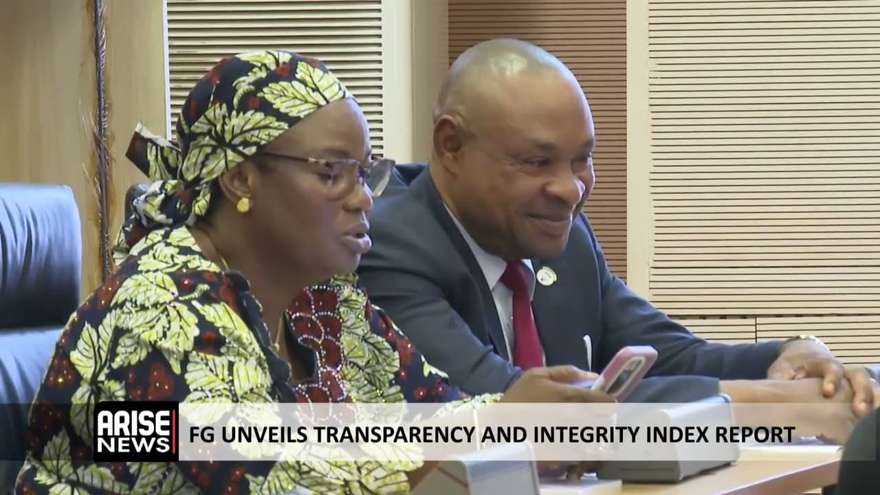 FG UNVEILS TRANSPARENCY AND INTEGRITY INDEX REPORT