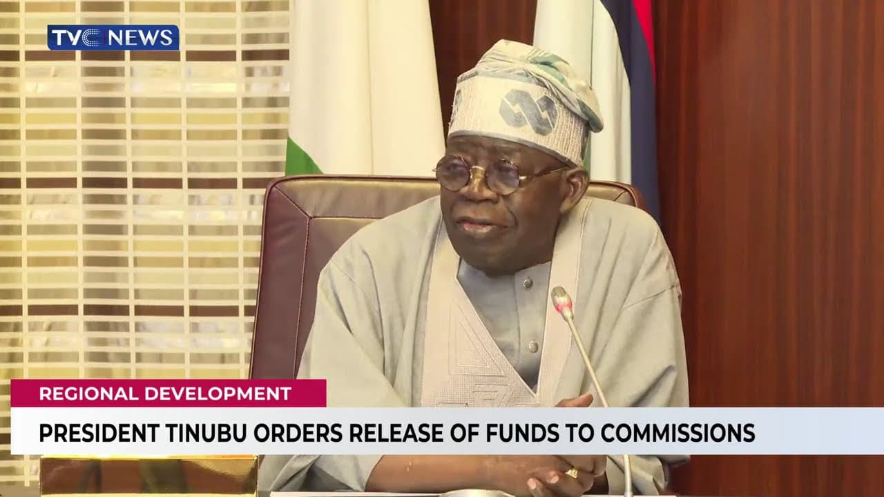 President Tinubu Orders Release Of Funds To Regional Development Commissions