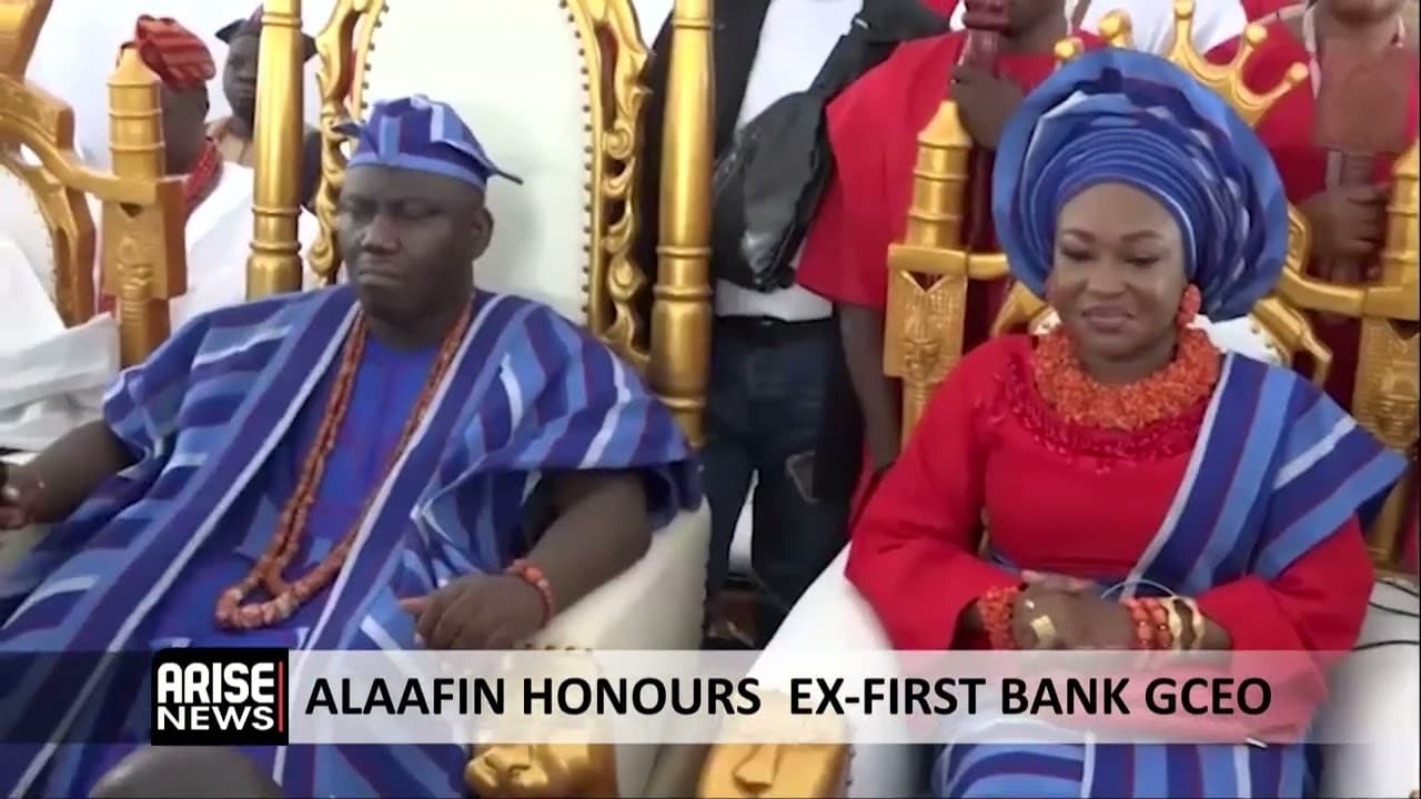 ALAAFIN HONOURS EX-FIRST BANK CEO