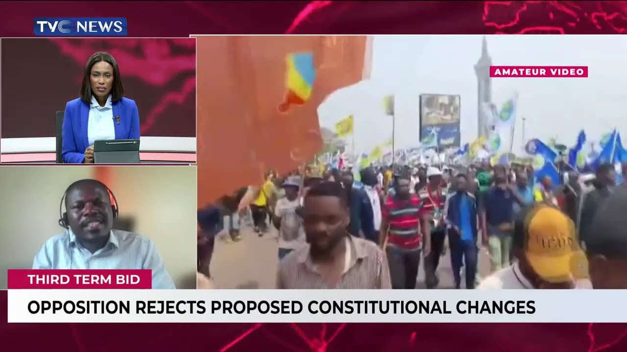 Police Disperse Anti-Third-Term Protesters In Kinshasa, DRC