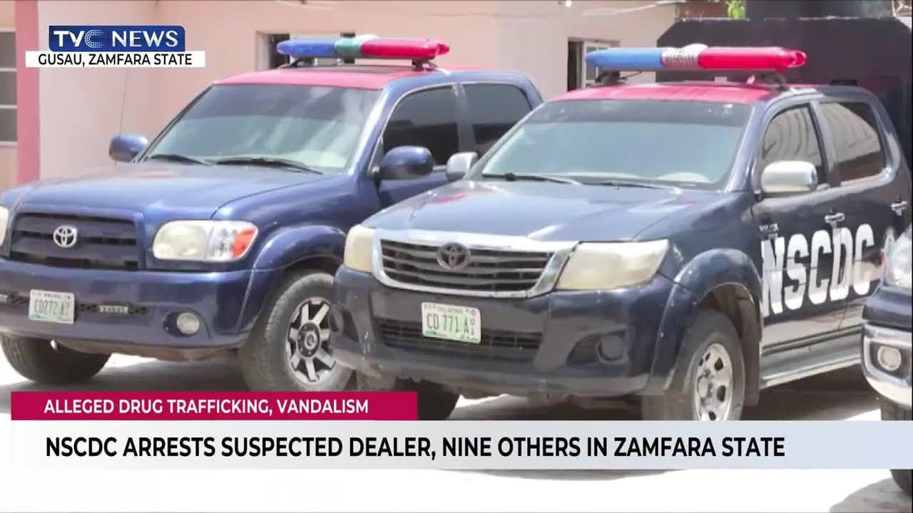 NSCDC Arrests Suspected Drug Dealer, Nine Others In Zamfara State