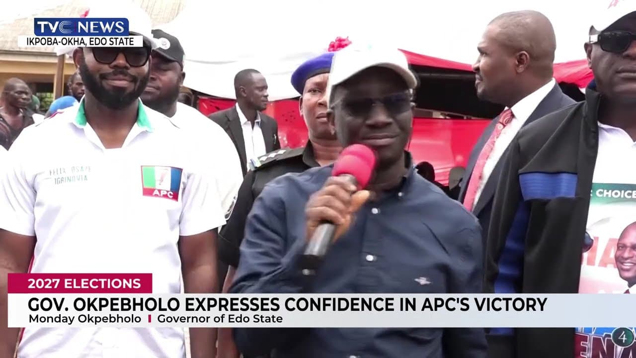 Gov. Okpebholo Expresses Confidence In APC's Victory