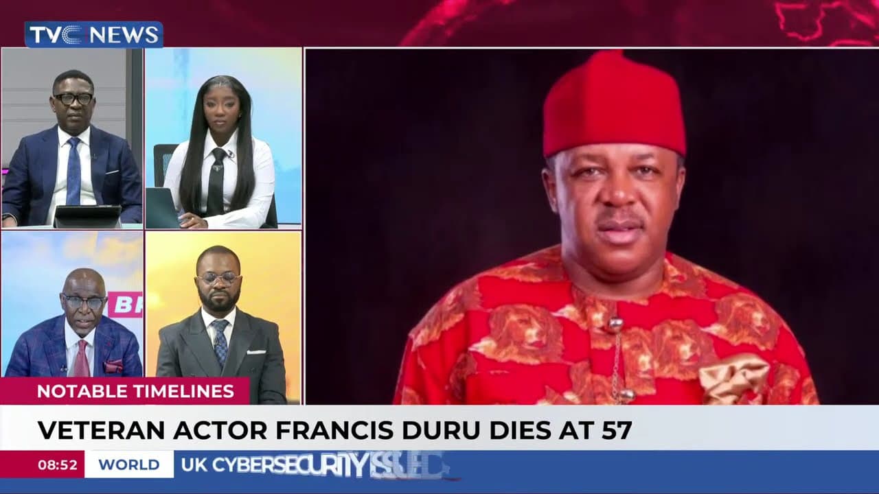 Notable Timelines: Veteran Actor Francis Duru Dies At 57