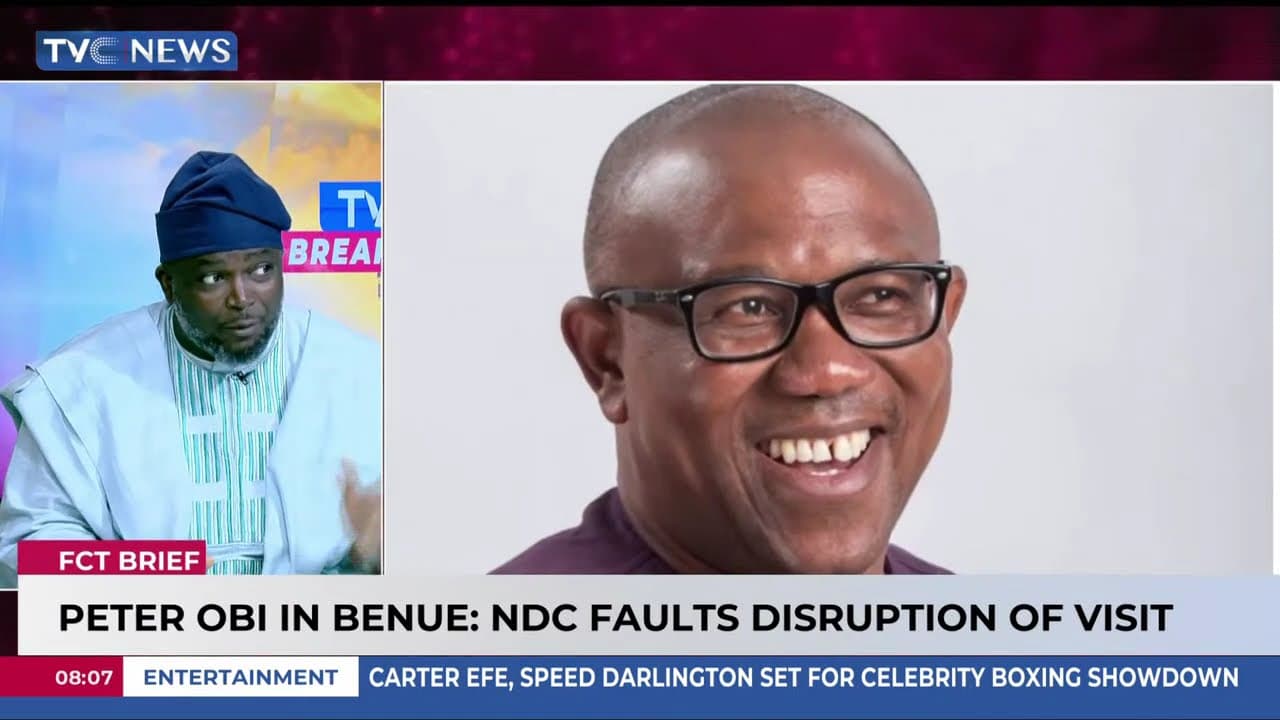 Attack On Peter Obi's Convoy In Benue Was State Sponsored, NDC Chieftain Alleges