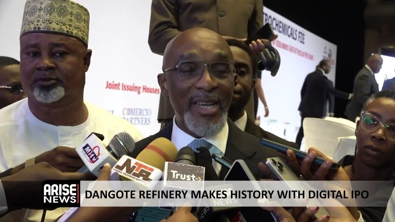 DANGOTE REFINERY MAKES HISTORY WITH DIGITAL IPO