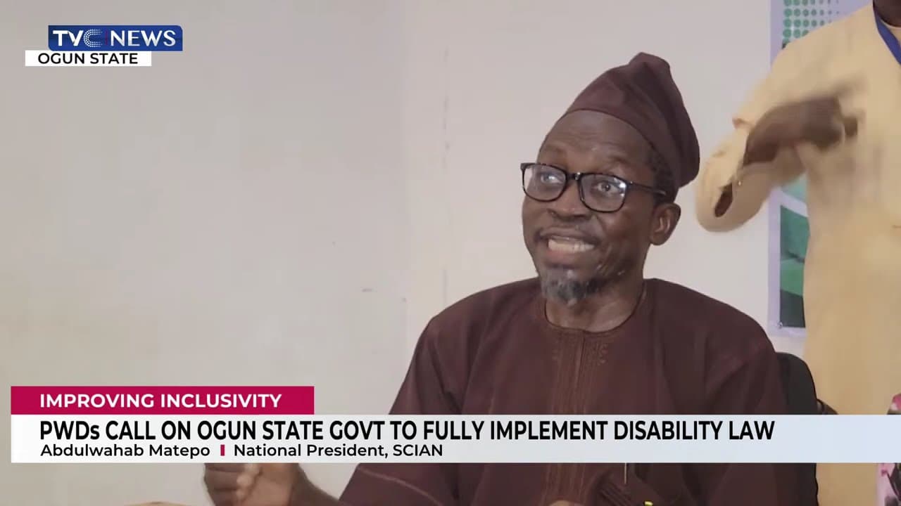 PwDs Call On Ogun State Govt. To Fully Implement Disability Law
