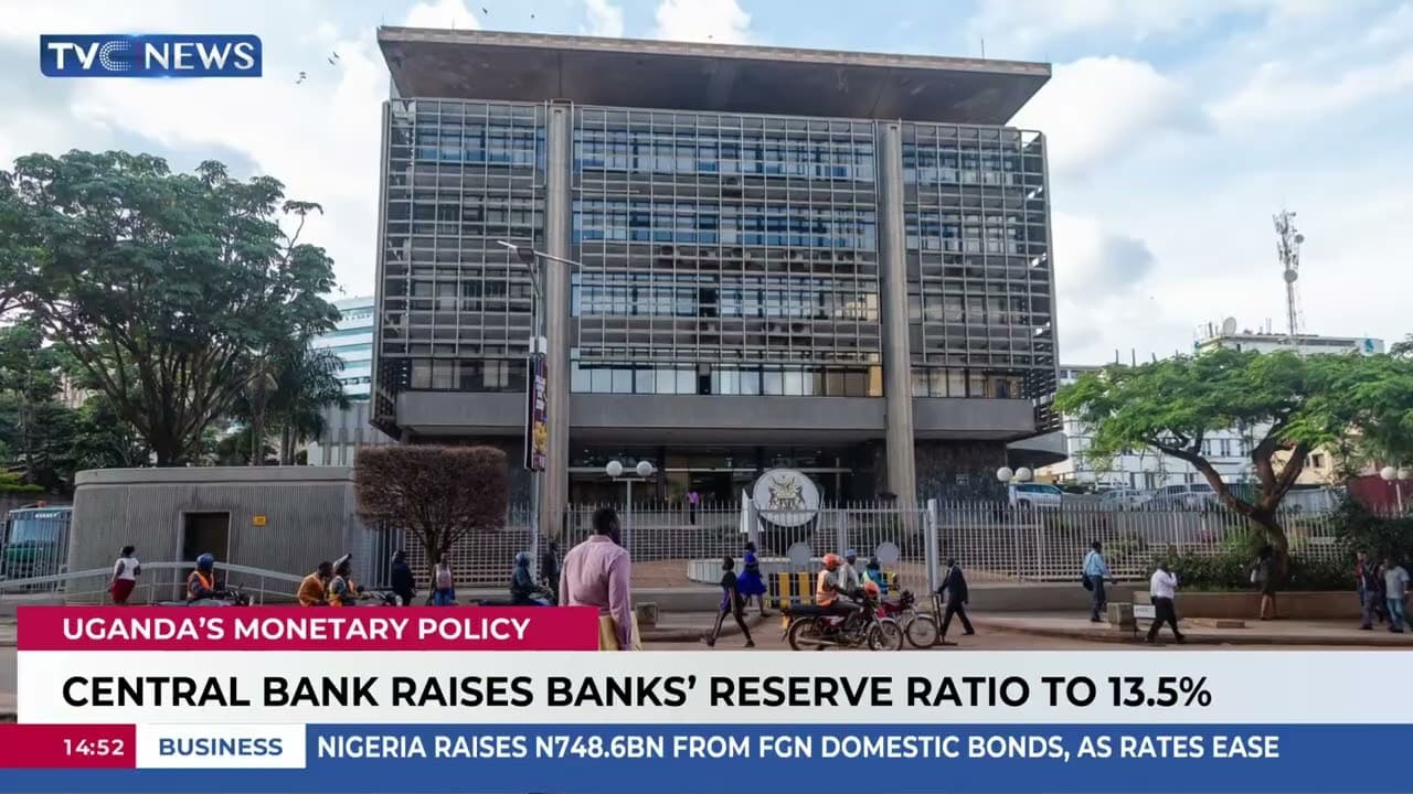 Uganda Raises Banks’ Reserve Ratio to 13.5% — What It Means for the Economy