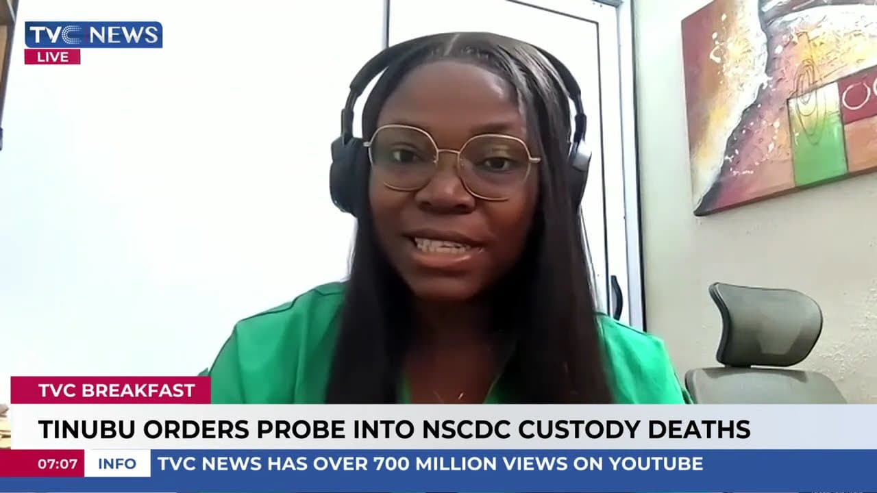 Update: President Tinubu Orders Probe Into NSCDC Custody Deaths