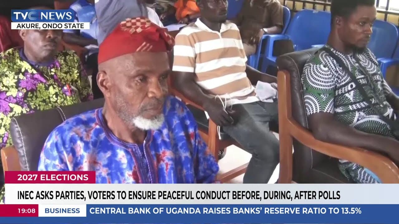INEC Asks Parties, Voters To Ensure Peaceful Conduct Before, During, After Polls