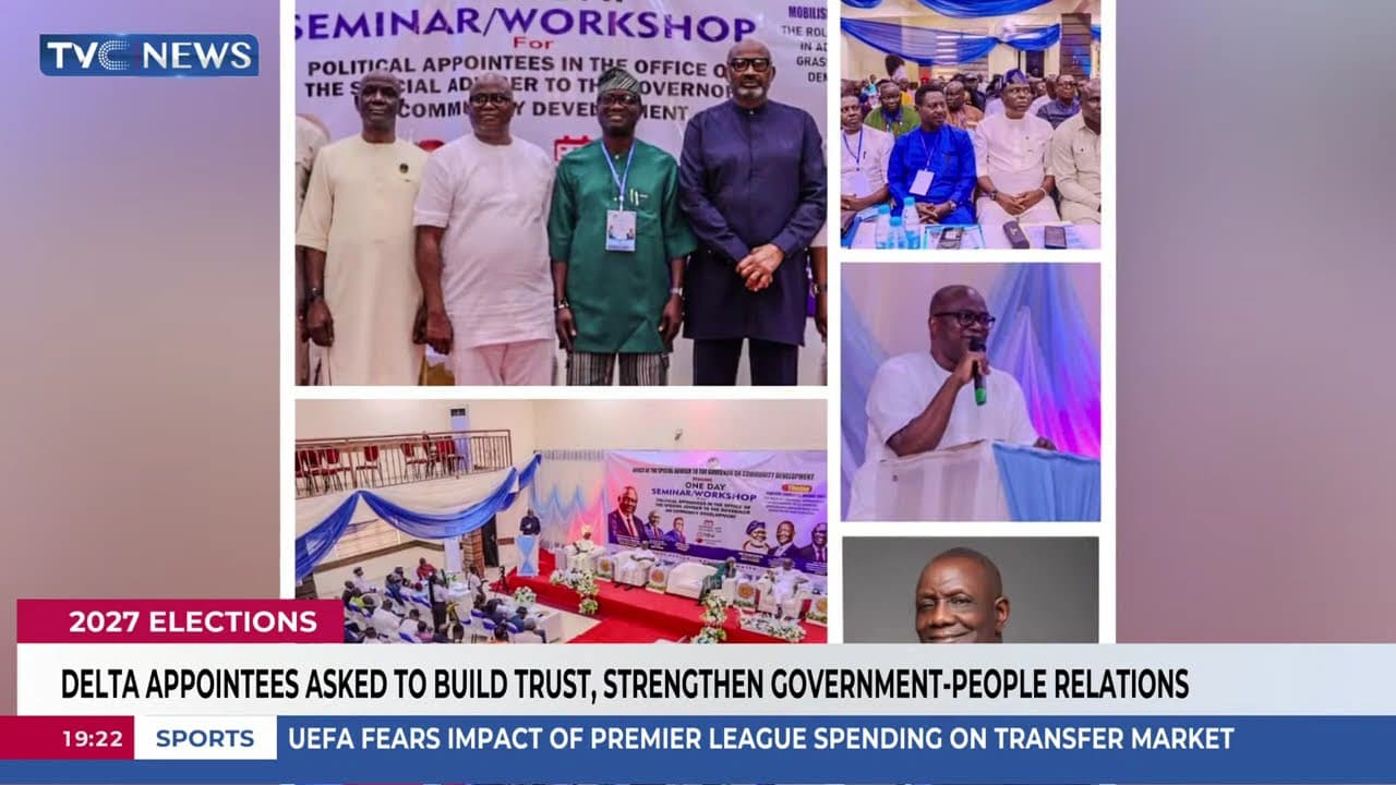 Delta Political Appointees Urged to Build Trust, Strengthen Government-People Relations