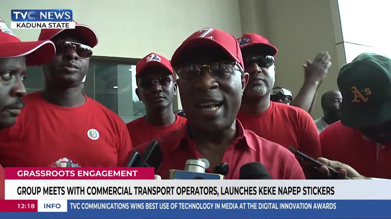 Group Meets Commercial Transport Operators, Launches Keke NAPEP Stickers In Kaduna