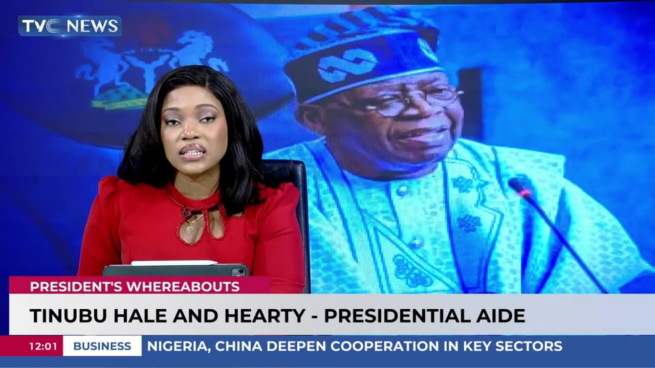 Presidential Whereabouts: Presidential Aide Says Tinubu Is Hale and Hearty