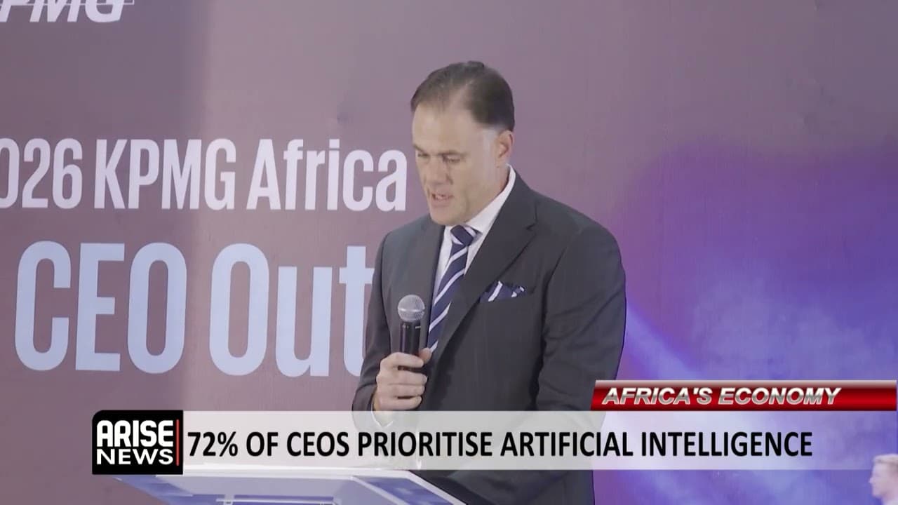 AFRICA'S ECONOMY: 72% OF CEOS OPTIMISTIC ABOUT ECONOMIC GROWTH