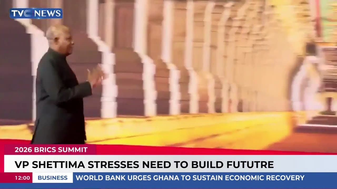 VP Shettima Stresses Need To Build Strong Future At 2026 BRICS Summit