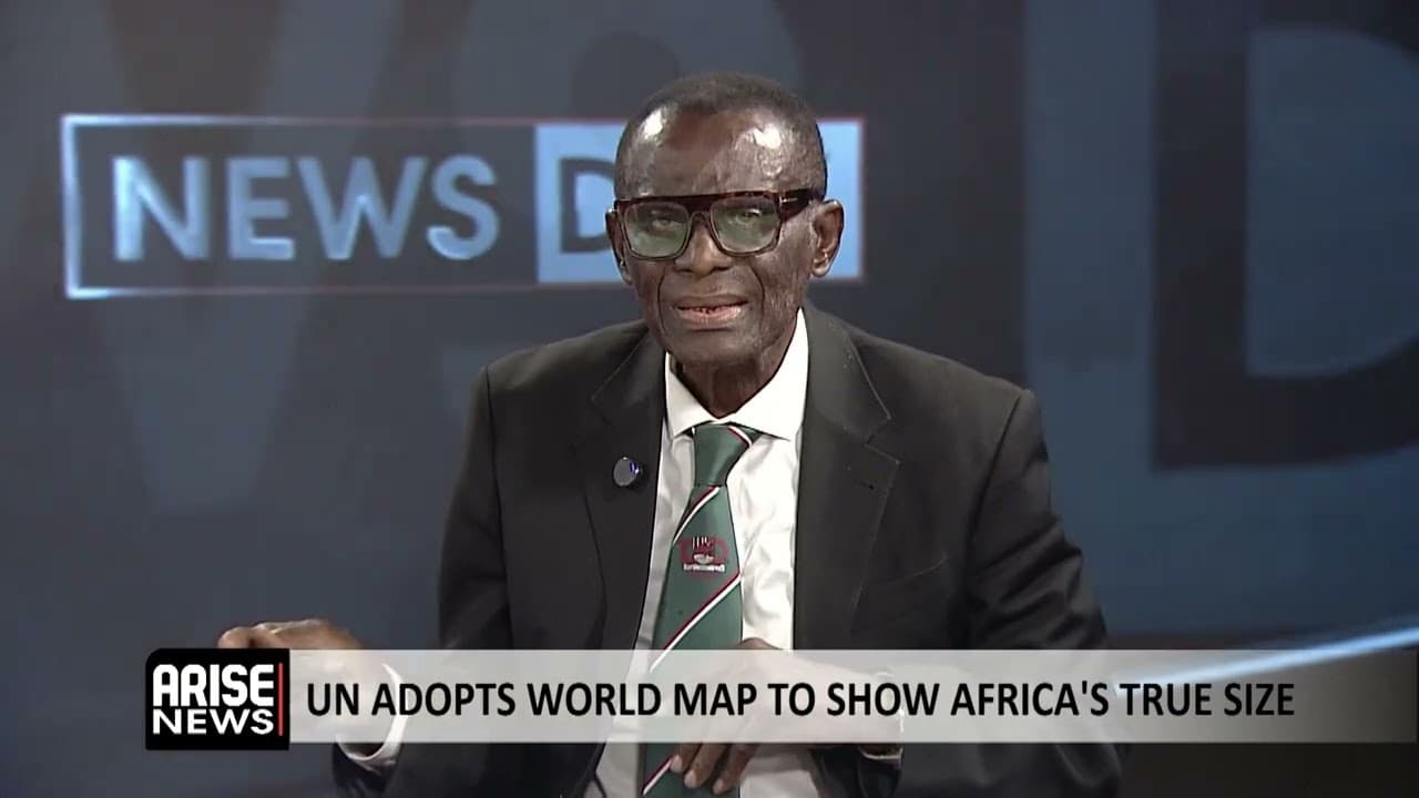 UN Adopts World Map To Show Africa’s True Size - Dayo Sobowale