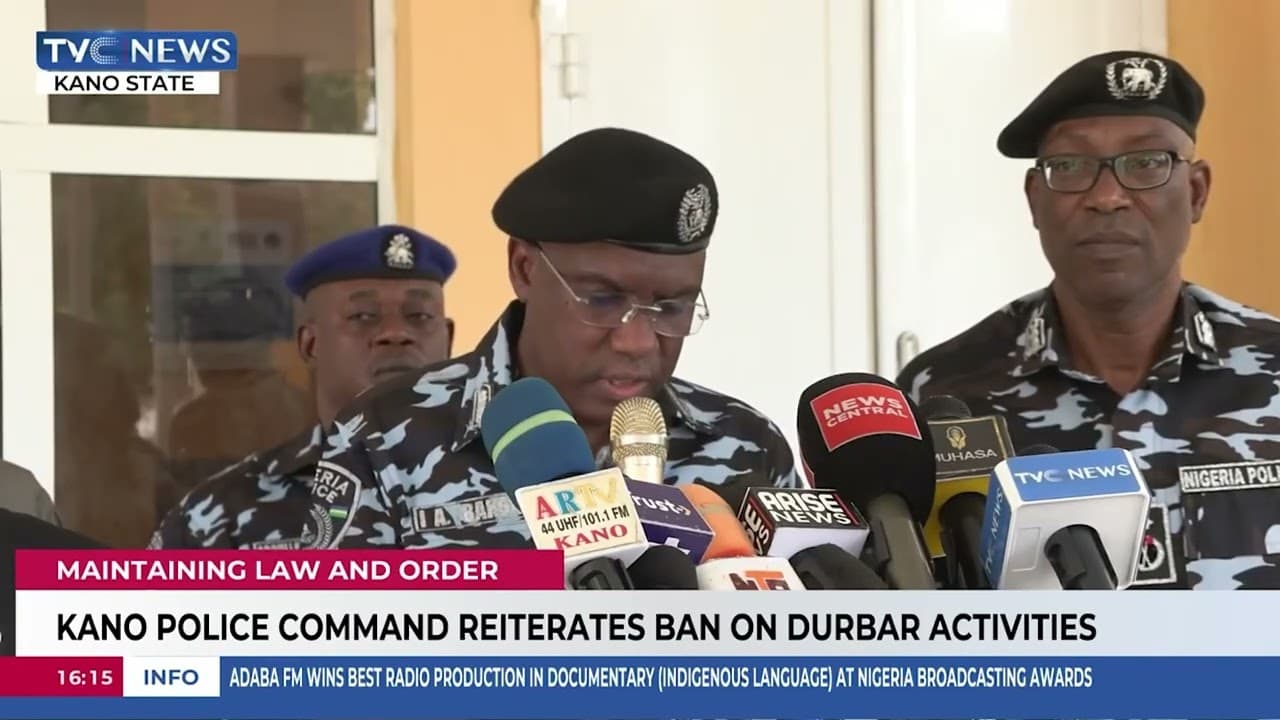 Kano Police Command Reiterates Ban On Durbar Activities