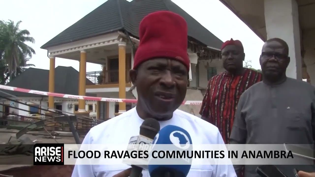 FLOOD RAVAGES COMMUNITIES IN ANAMBRA