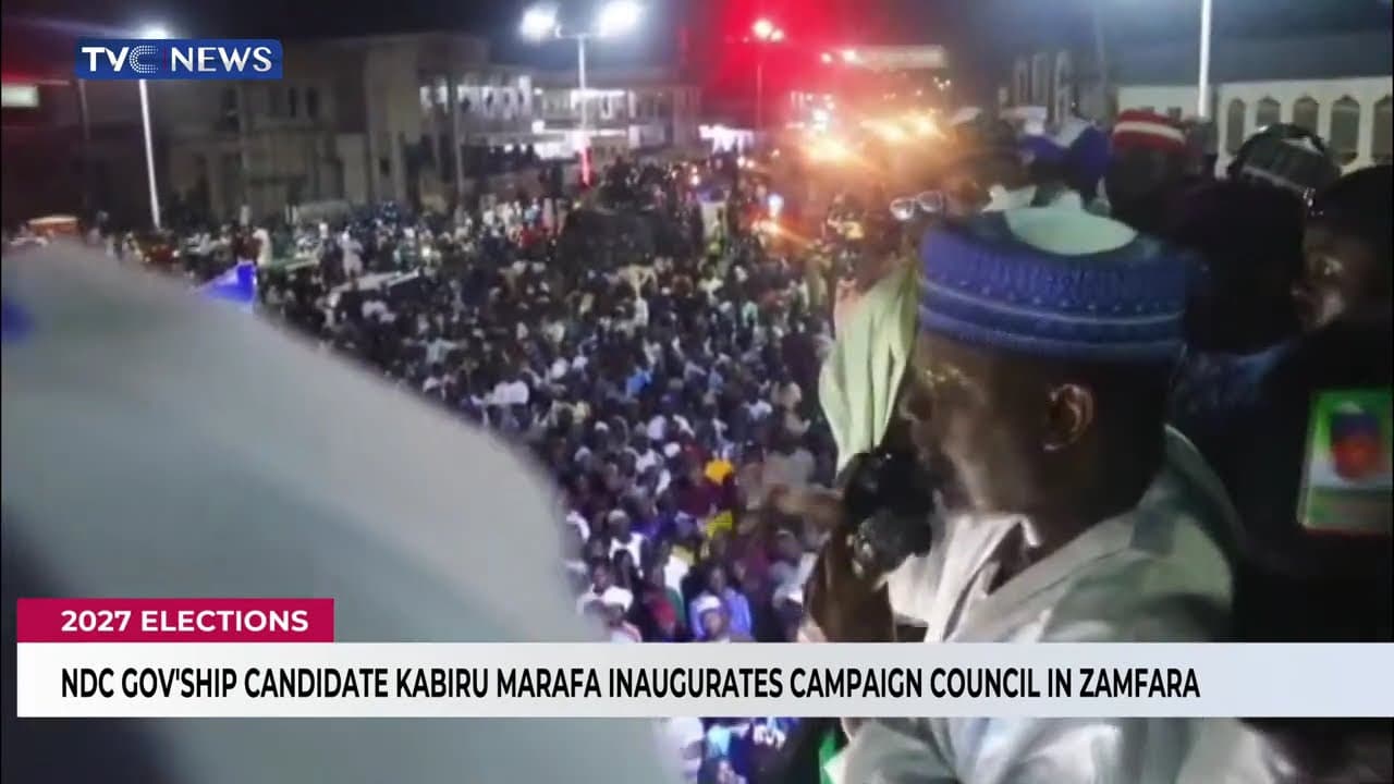 Zamfara NDC Governorship Candidate, Kabiru Marafa Inaugurates Campaign Council