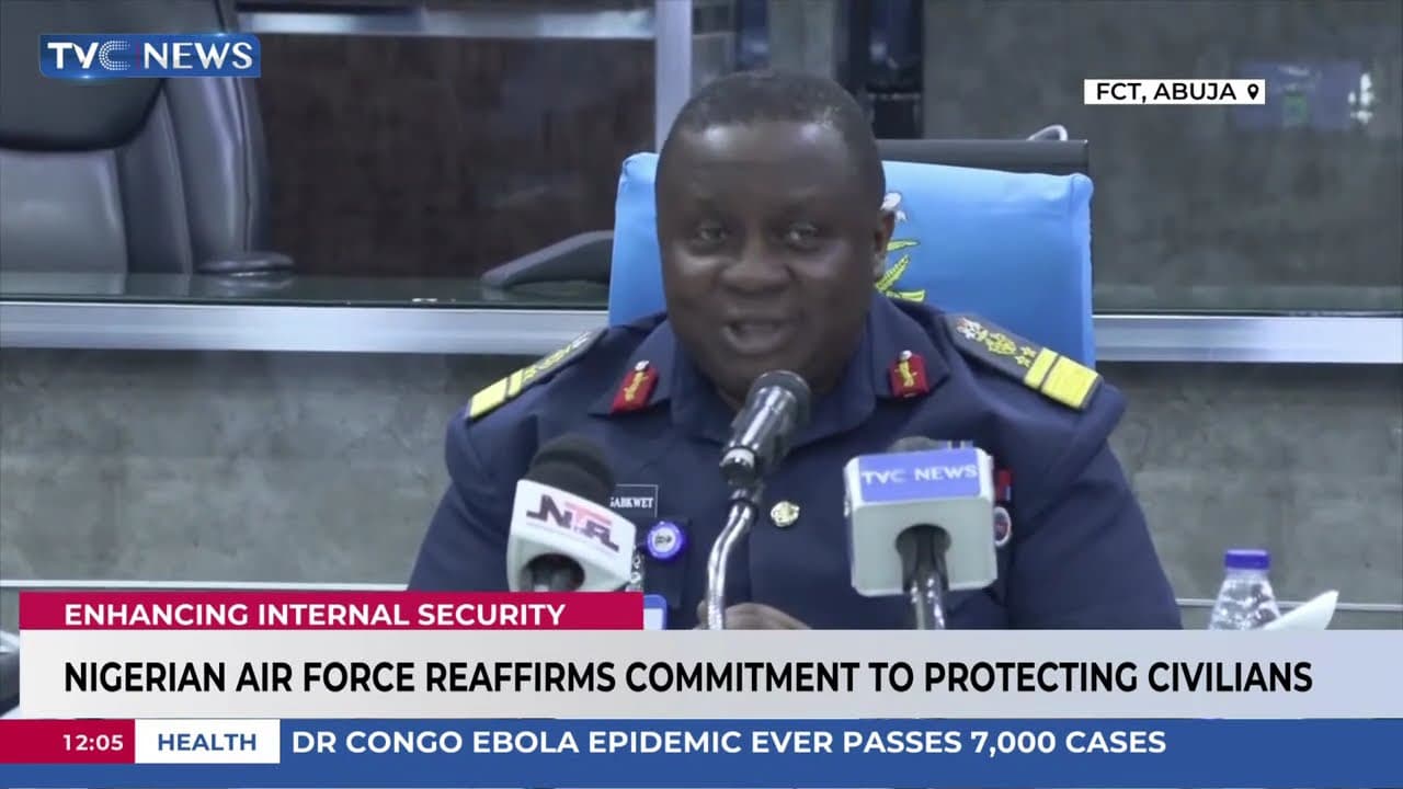Nigerian Air Force Reaffirms Commitment to Protecting Civilians