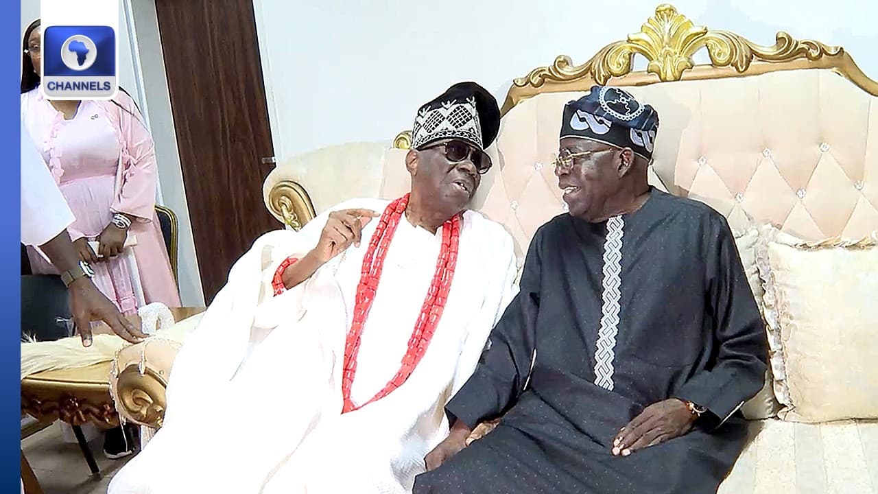 Tinubu Visits Oba Of Lagos