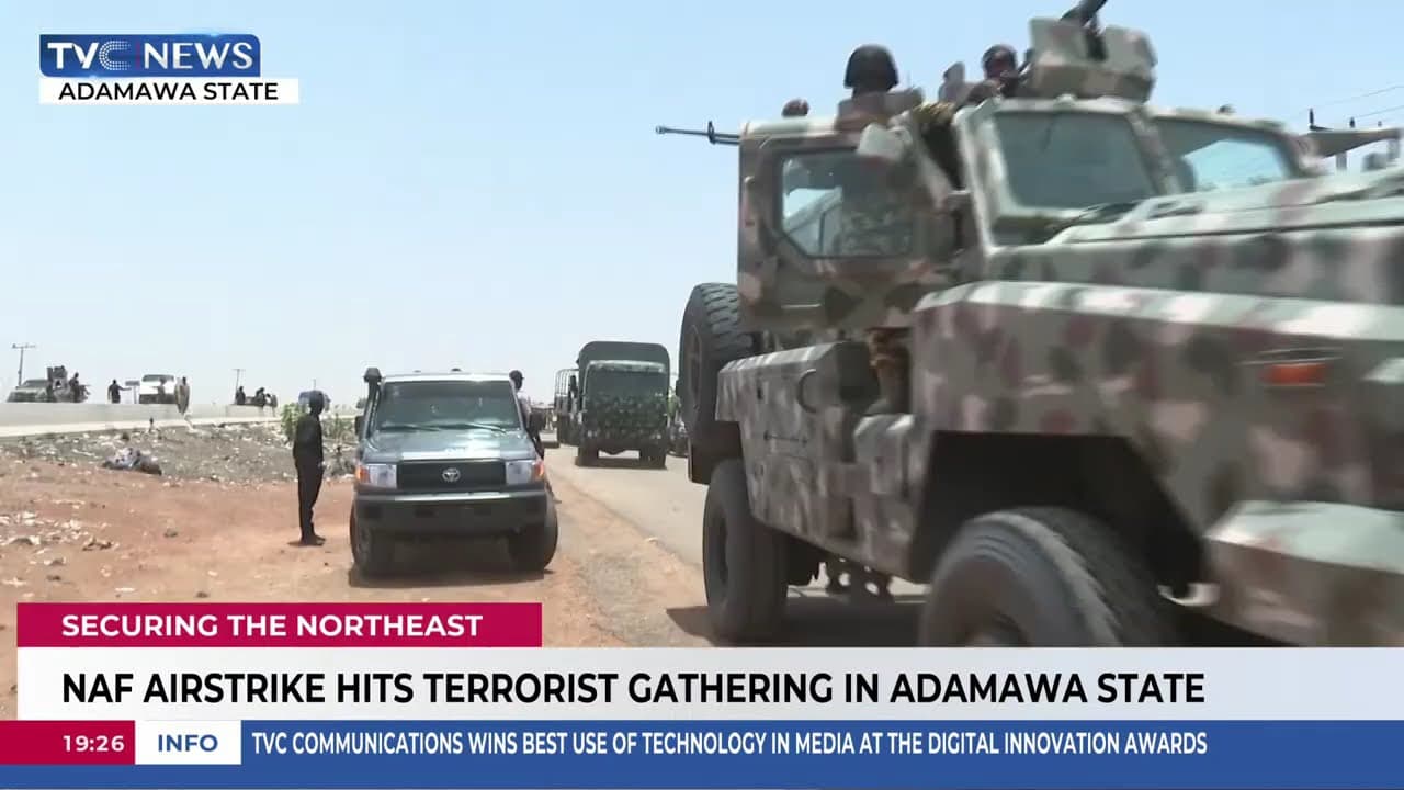 NAF Airstrike Hits Terrorists Gathering In Adamawa State