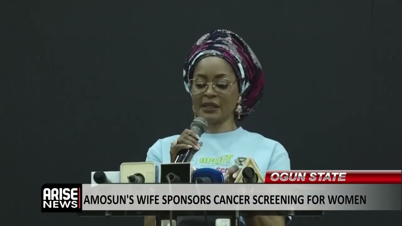 Ogun State: Former First Lady Olufunso Amosun Sponsors Cancer Screening for Women