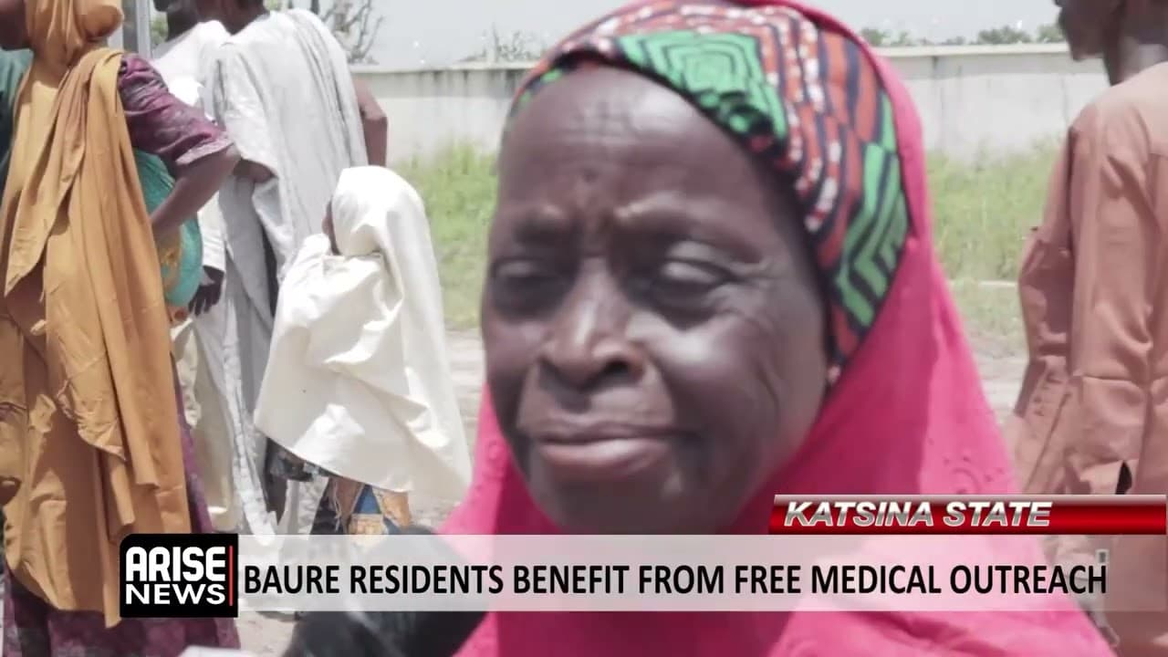 KATSINA STATE: BAURE RESIDENTS BENEFIT FROM FREE MEDICAL OUTREACH