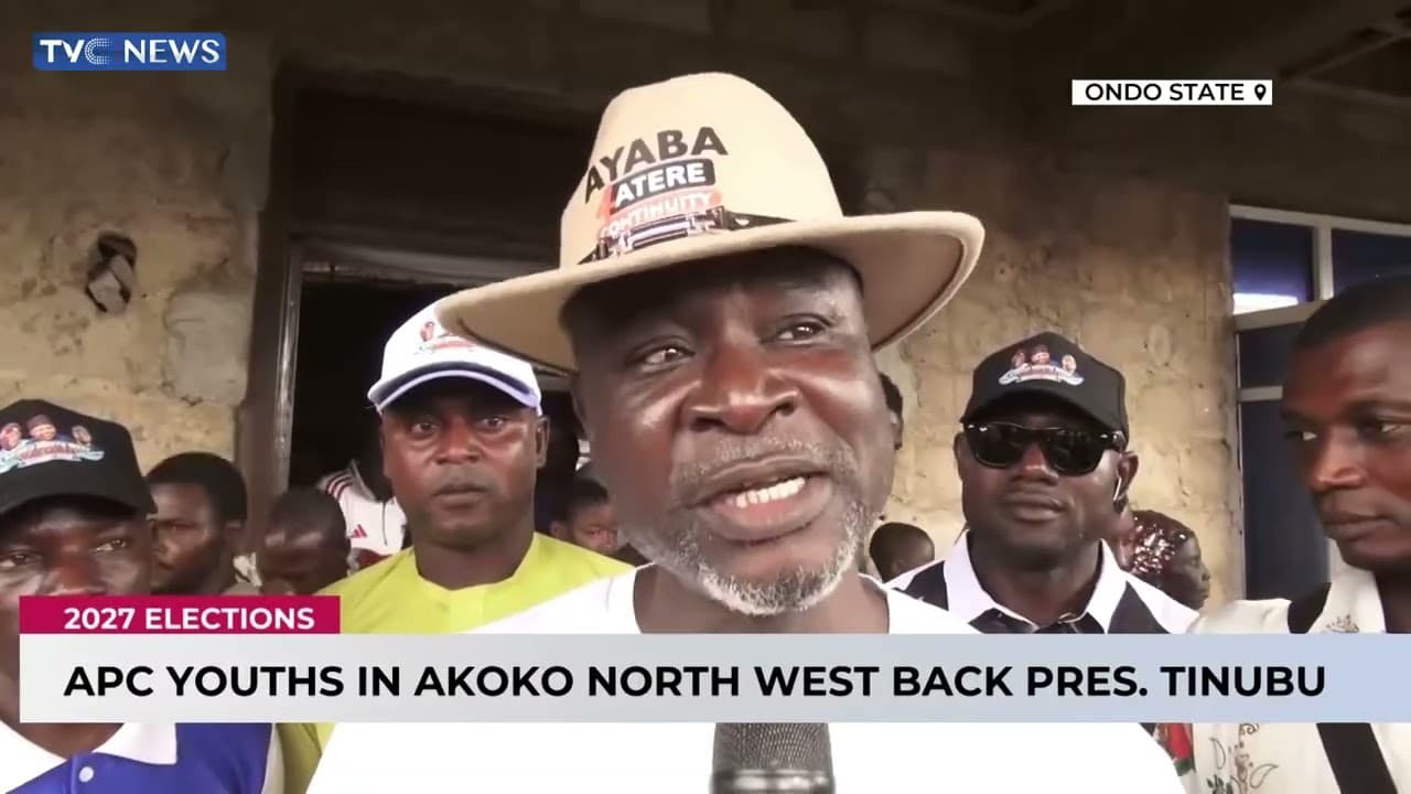 APC Youth In Akoko North West Back President Tinubu