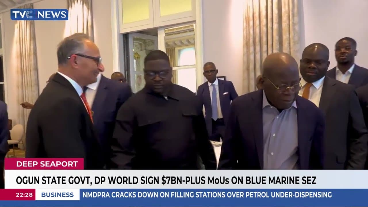 Ogun State Govt, DP World Sign $7BN-Plus MoUs On Blue Marine Sez