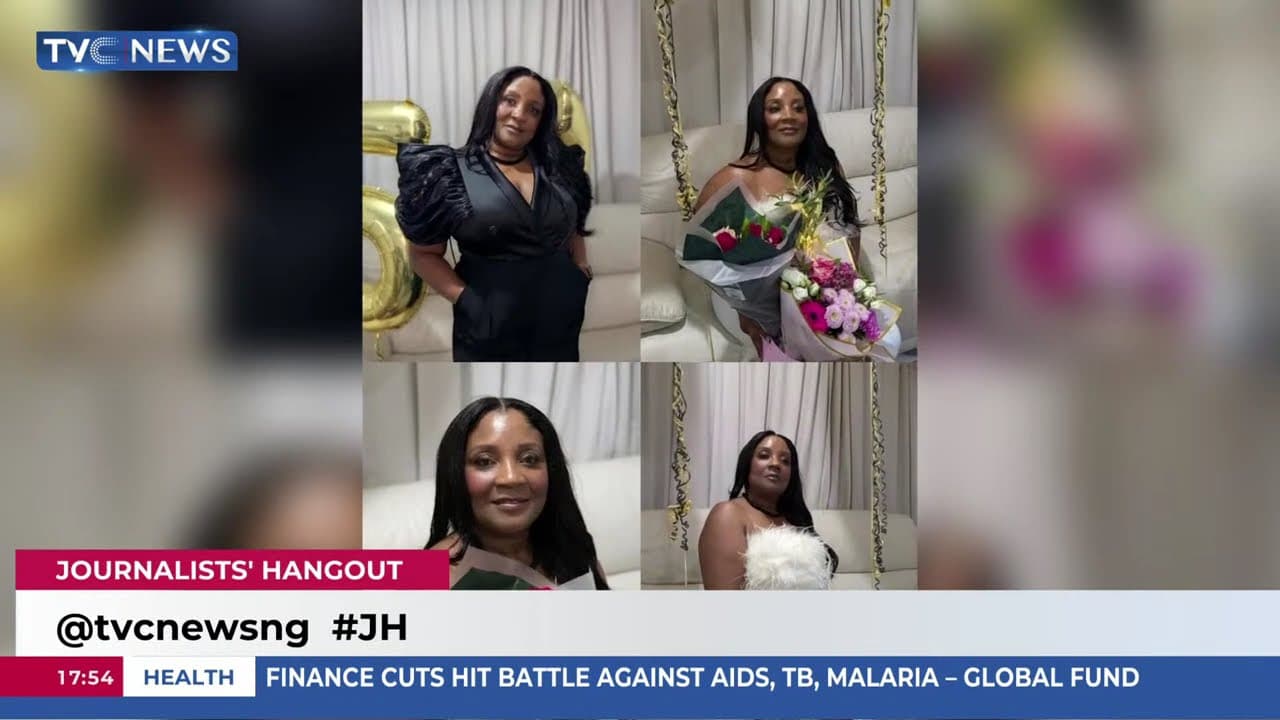Journalists’ Hangout Crew Celebrates Fan, Foluke Ishola-Johnson at 50