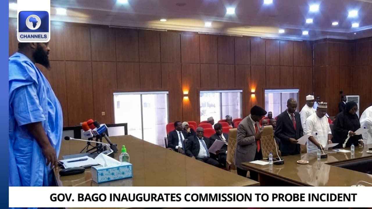 Gov. Bago Inaugurates Judicial Commission To Probe Incident
