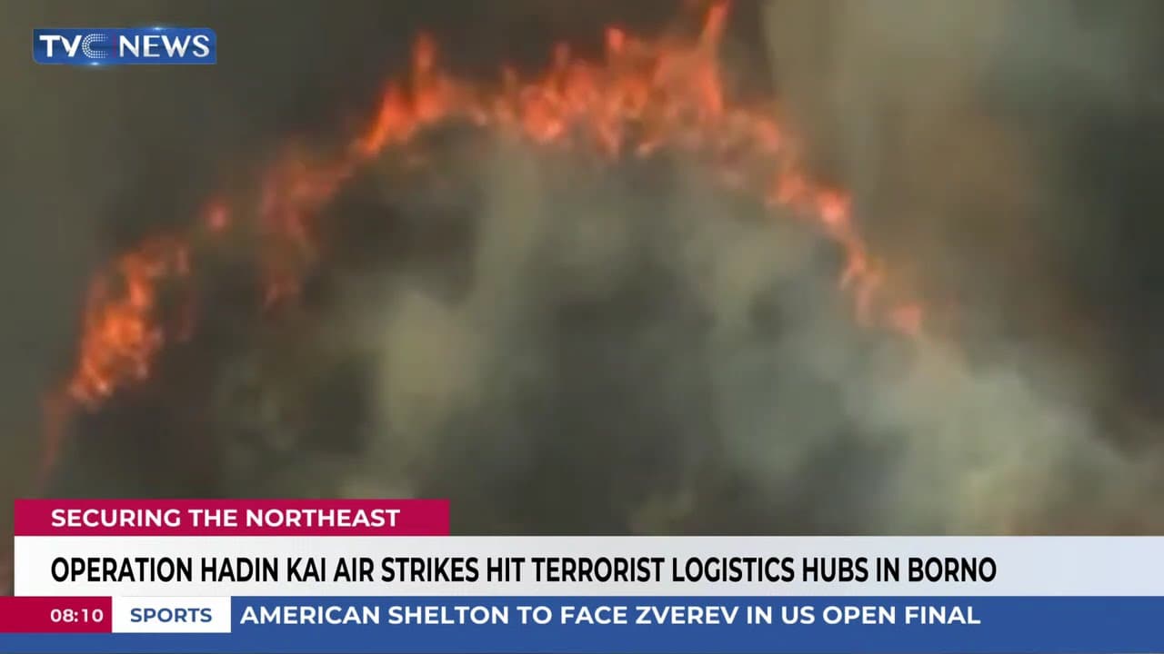 Troops Of Operation Hadin Kai Air Strikes Hit Terrorist Logistics Hubs In Borno State