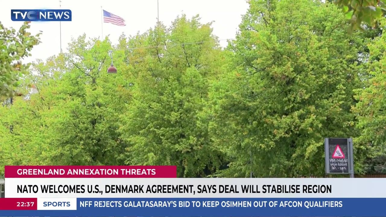 NATO Welcomes U.S., Denmark Agreement, Says Deal Will Stabilise Region