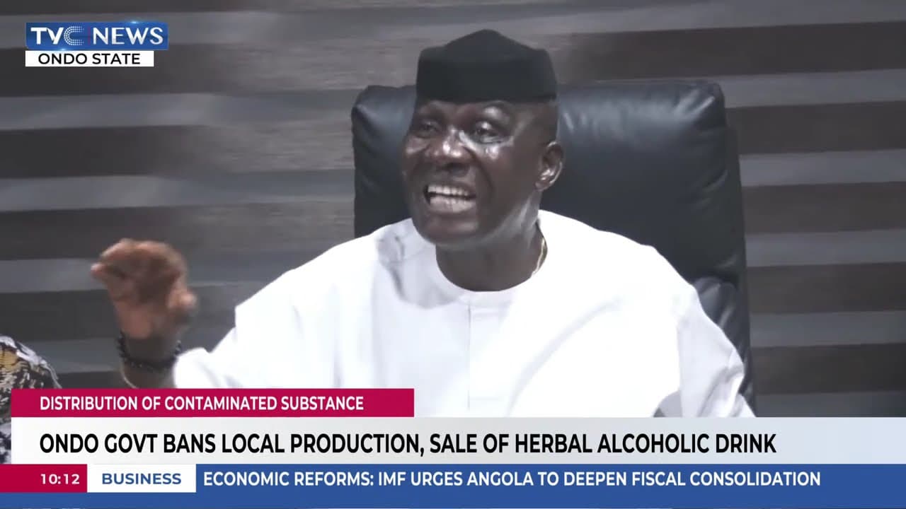 Ondo Govt. Bans Local Production, Sale Of Herbal Alcoholic Drink
