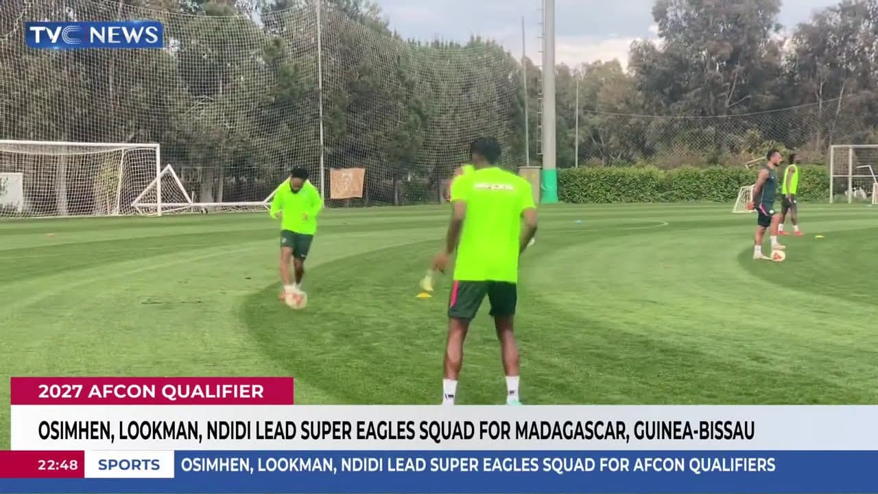 AFCON Qualifiers: Osimhen, Lookman, Ndidi Lead Super Eagles For Madagascar, Guinea-Bissau Clashes