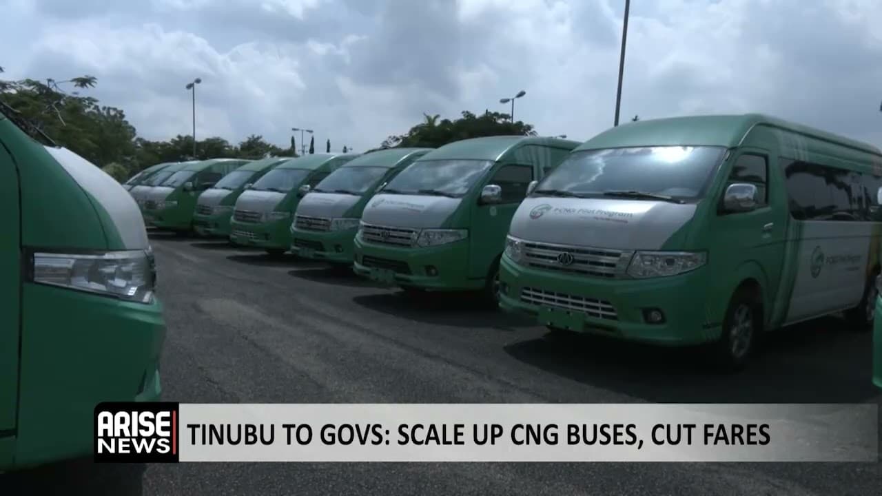 TINUBU TO GOVS: SCALE UP CNG BUSES, CUT FARES