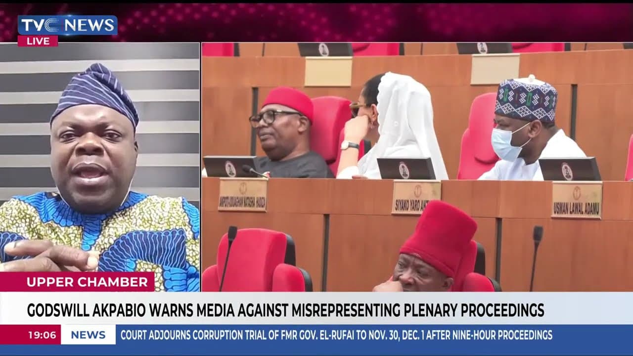 Decriminalising Suicide: Akpabio Warns Media Against Misrepresenting Plenary Proceedings