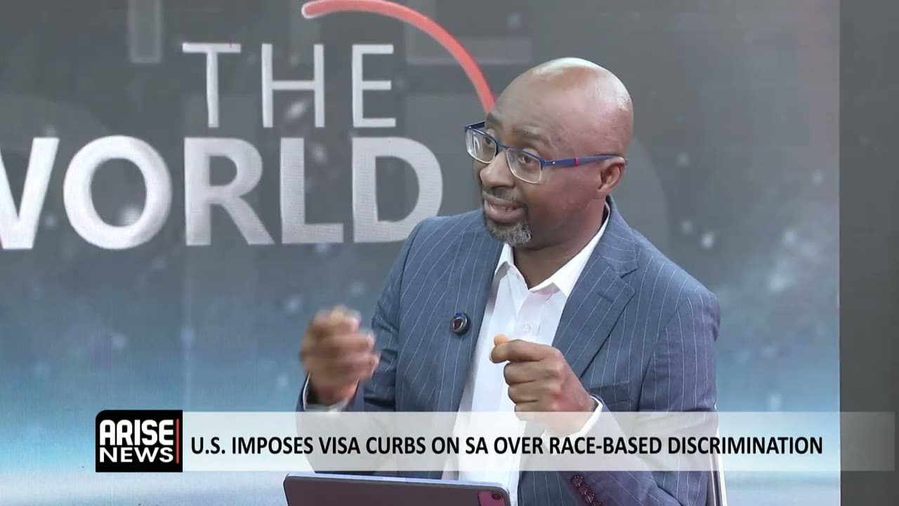 U.S. Imposes Visa Curbs on SA Over Race-Based Discrimination - Alkasim Abdulkadir