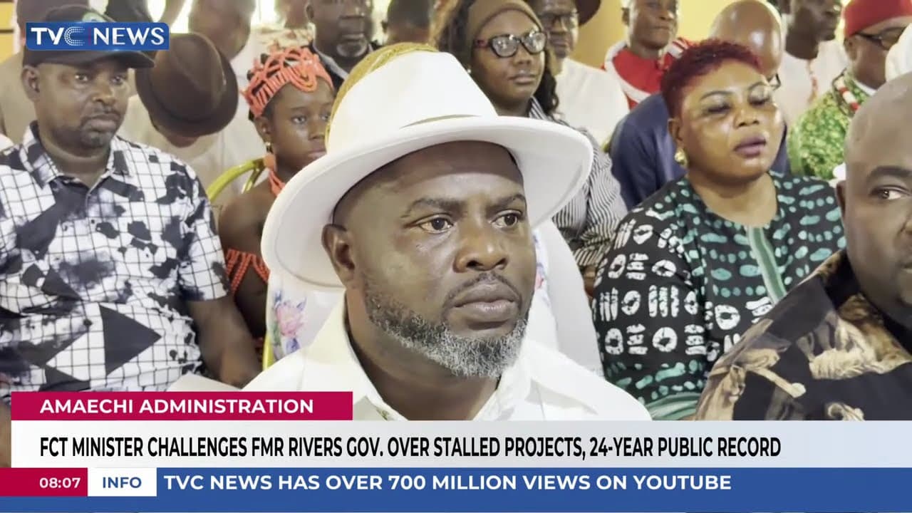 FCT Minister Challenges Fmr Rivers Gov. Over Stalled Projects, 24-Year Public Record