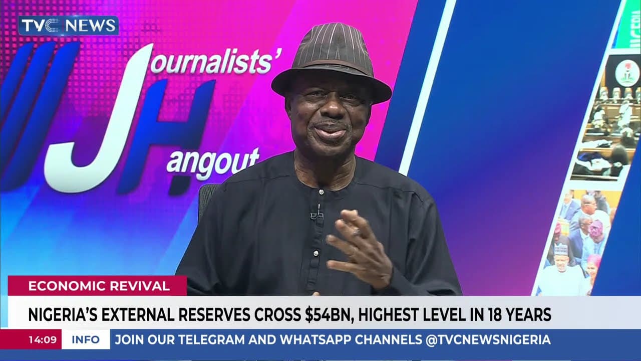 Nigeria's External Reserves Cross $54BN, Highest Level In 18 Years