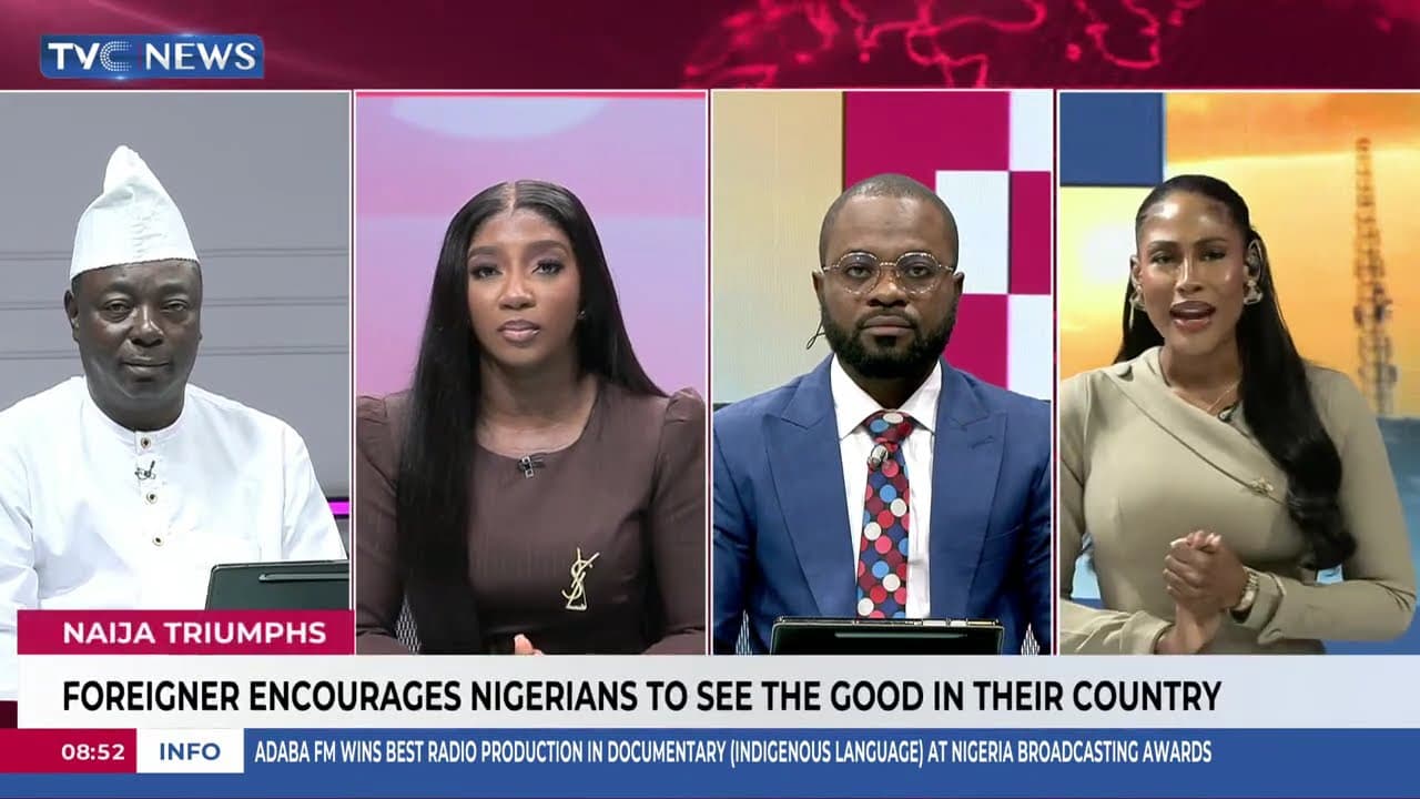 Naija Triumphs: Foreigner Encourages Nigerians To See Good In Their Country
