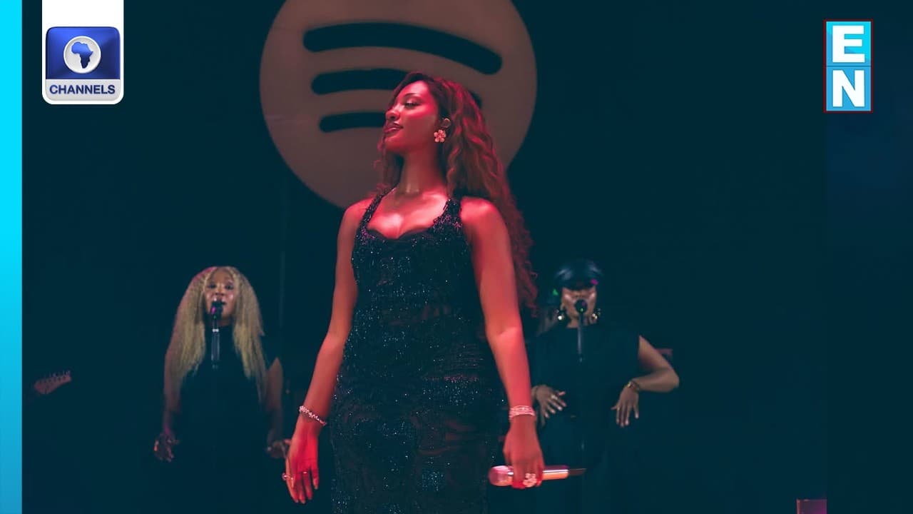 Grammy Winner Tems Makes A Homecoming Performance At The Spotify Surround Sound Event