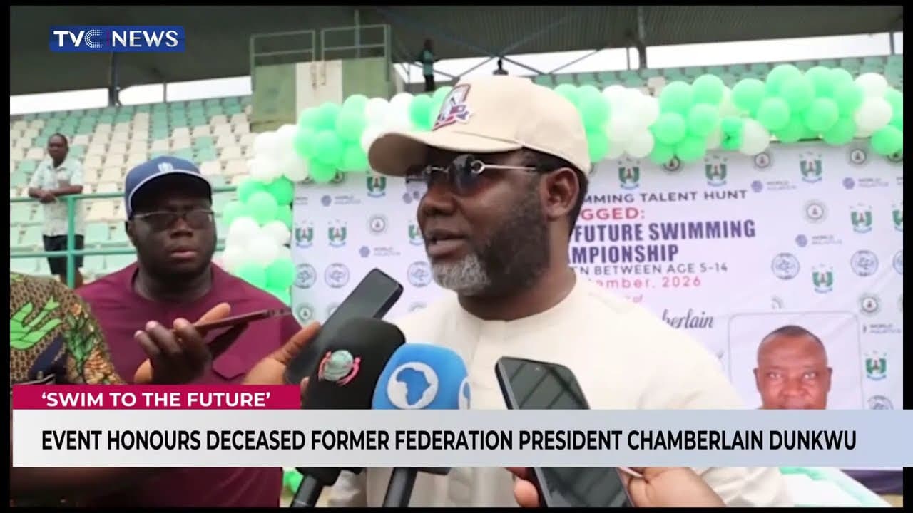 'Swim To The Future' Initiative Honours Deceased Former Federation President, Chamberlain Dunkwu