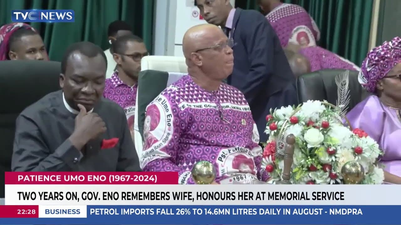 Patience Umo Eno: Two Years On, Gov. Eno Remembers Wife
