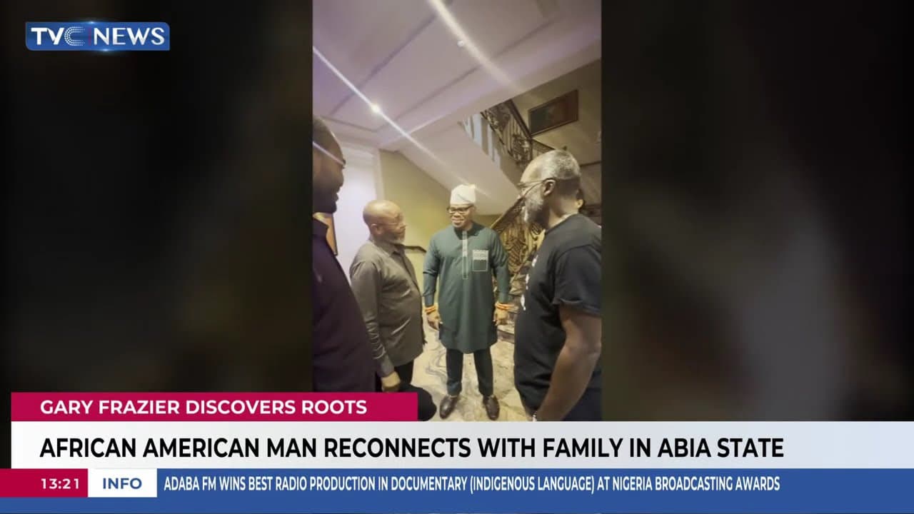 African-American Man Reconnects With Family In Abia State