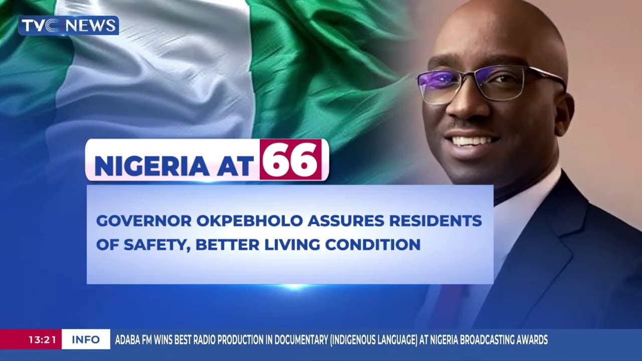 Nigeria At 66: Gov Okpebholo Assures Edo Residents Of Safety, Better Living Condition