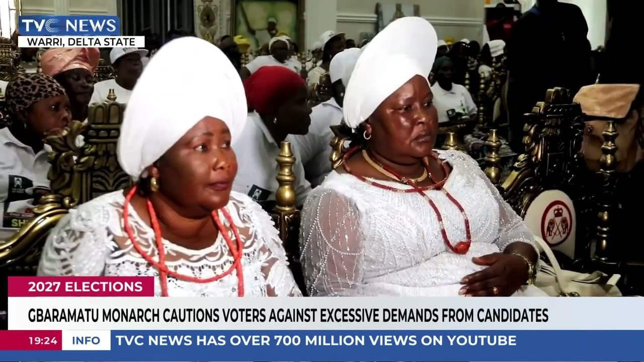 2027 Polls: NDP Campaign Team Visits Olu Of Warri, Seeks Support For Candidate