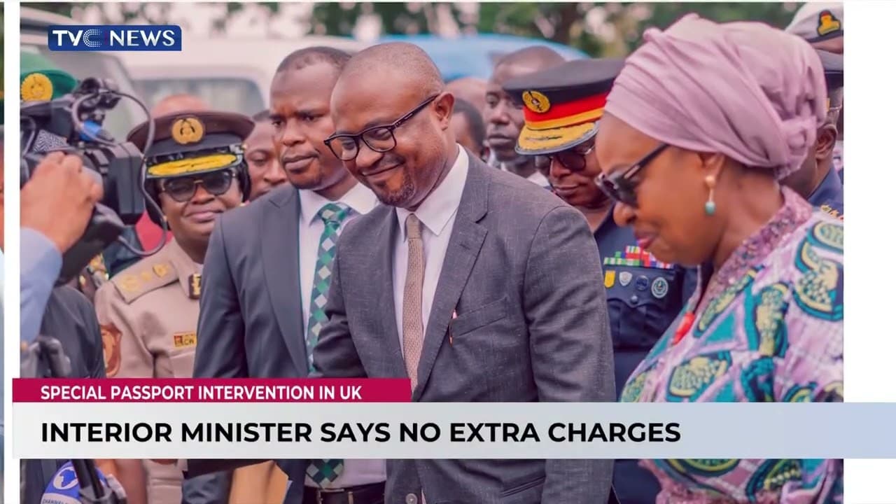 Nigerian Govt Says No Extra Charges For Special Passport Intervention In UK